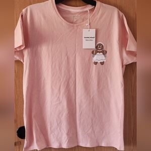 CONFETTI AVENUE x MissTo Mrs Engagement T-Shirt Tee Pink Womens Size M